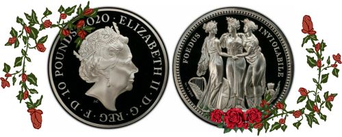 日本の方に人気の英国コインは? Three Gracesスリーグレイセス(復刻版)
