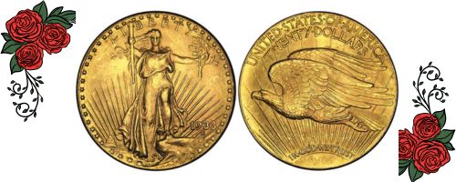 日本の方に人気のアメリカン・コインは? St.Gaudens Double Eagle セント・ゴーデンズ・ダブル・イーグル