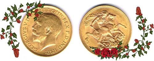 日本の方に人気の英国コインは? Sovereign Coinソブリン金貨・英国の人気コインです。