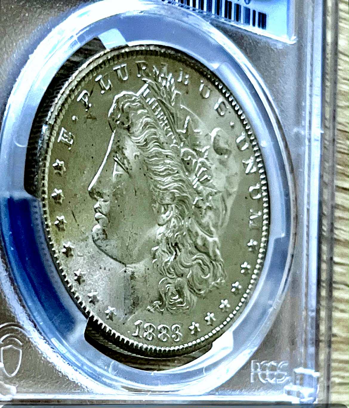 ffa5d0bf-d5a5-40c9-95d4-fca72c6b9c21 【希少W鑑定済】1883年 カーソンシティ モルガンダラー MS64+ PCGS & CAC ダブル鑑定済み - 画像 (9)
