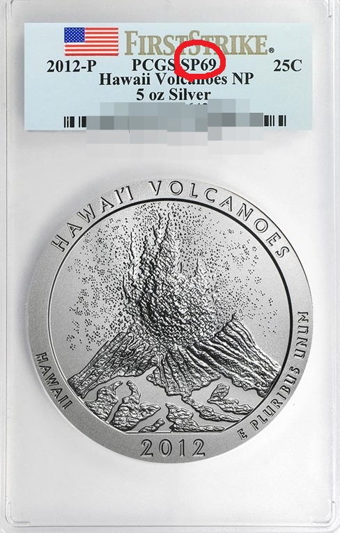 Specimen Coin(スペシメン)とは? コインの鑑定機関PCGSによりSP(Specimen=見本打ち)と書かれてあるもの