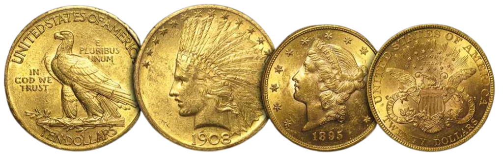 1933年以前に鋳造された金貨