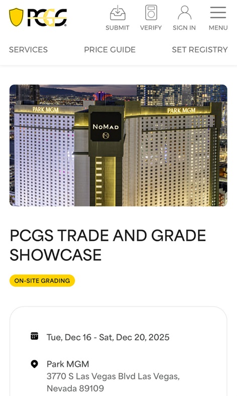 pcgsショー・ベガス